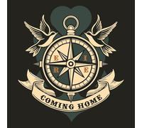 coming home (green splatter)