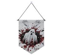 Coming Out Of The Snow Ground banner appeso con asta telescopica banner per feste decorazione patio esterno per interni, feste all'aperto