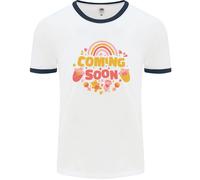 Coming Soon Nuovo Bambino Gravidanza Uomo Ringer