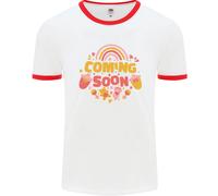 Coming Soon Nuovo Bambino Gravidanza Uomo Ringer