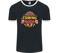 Coming Soon Nuovo Bambino Gravidanza Uomo Ringer Fotl
