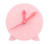 Comioke Gioco Orologio Bambini,Giochi Matematica,Orologio di Apprendimento,Strumento di Percezione del Tempo Impara a Leggere L'orologio Orologi, Strumento di Percezione del Tempo per Bambini,Rosa