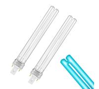 Comioke Lampadina UV di Ricambio,11W G23 Tubo di Ricambio UV,Tubo per Lampada UV,Tubo Lampadina per Lampada UV per Filtri UVC per Laghetto, 2pcs