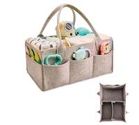 Comioke Organizer Per Fasciatoio,Borsa Pieghevole In Feltro,Organizer Per Pannolini Per Bambini,Doccia Neonato Cesto,Organizzatore Pannolini Del Bambino, Per Neonati