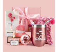 Comius Sharp Tazza da Vino in Acciaio Inox con Candele Profumate, Regalo per Donna per Festa della Mamma, Compleanno, Laurea, Natale