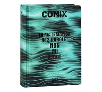COMIX - Agenda 2027 Giornaliera 16 Mesi, Diario per Scuole Medie e Superiori, con Copertina Rigida, 576 Pagine con Grafiche e Fumetti, Ideale per Ragazzi e Ragazze, 13x17,8 cm