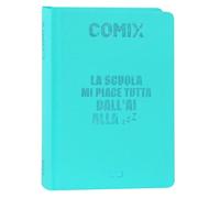 COMIX - Agenda 2027 Giornaliera 16 Mesi, Diario per Scuole Medie e Superiori, con Copertina Rigida, 576 Pagine con Grafiche e Fumetti, Ideale per Ragazzi e Ragazze, Formato Mini 11x15,3 cm