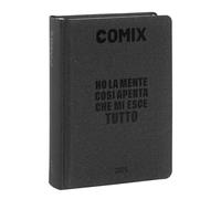 COMIX - Agenda Giornaliera 16 Mesi ( nera ) - aa.vv.