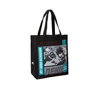 COMIX ANIME, My Hero Academia - Tote Bag Multiuso con Vano Centrale e Doppi Manici, Ideale come Borsa Shopper, Università, Scuola e Free Time - Borsa Tela Idee Regalo Ragazzi e Ragazze, 35x44Hx15 cm