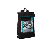 COMIX ANIME, My Hero Academia - Zaino Scuola e Free Time con Scomparto a Zip, Spallacci in Nastro e Zip Posteriore, Tasca Interna + Patta Magnetica a Scomparsa - Zainetto per Regali Natale 32x46Hx12cm