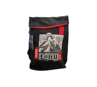 COMIX ANIME, One Piece - Zaino Scuola e Free Time con Ampio Scomparto a Zip, Spallacci in Nastro e Zip Posteriore, Tasca Interna + Patta Magnetica a Scomparsa - Zainetto per Regali Natale 32x46Hx12 cm