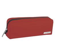 COMIX - Astuccio rettangolare, Leggero e Compatto, Facile da Trasportare e Riporre nello Zaino o nella Borsa, Ideale per Scuola, Università e Lavoro, con Pratica Chiusura a Zip, 22x8,5hx5cm, Borgogna
