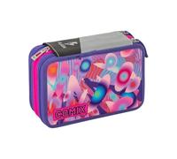 COMIX Astuccio Scuola 3 Zip Flash (Rosa)