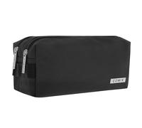 Comix - Astuccio Scuola, Astuccio 2 Zip per Bambini e Ragazzi, Ideale per Riporre la Cancelleria per la Scuola, con Pratica Chiusura a Zip e Logo Metallo, 22 x 10H x 10 cm