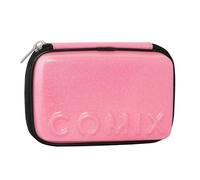COMIX - Astuccio Scuola, Astuccio Maxi Zip per Bambini e Ragazzi, con Set Cancelleria Incluso, Cover Rigida con Maxi Logo in Rilievo e Tirazip in Metallo, 21 x 14,5h x 6,5 cm, Rosa