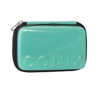 COMIX - Astuccio Scuola, Astuccio Maxi Zip per Bambini e Ragazzi, con Set Cancelleria Incluso, Cover Rigida con Maxi Logo in Rilievo e Tirazip in Metallo, 21 x 14,5h x 6,5 cm, Turchese