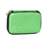 COMIX - Astuccio Scuola, Astuccio Maxi Zip per Bambini e Ragazzi, con Set Cancelleria Incluso, Cover Rigida con Maxi Logo in Rilievo e Tirazip in Metallo, 21 x 14,5h x 6,5 cm, Verde