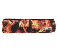 COMIX Astuccio Scuola Mini Rotondo Allover -Fire