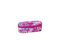 COMIX Astuccio Scuola Ovale - Con interno Organizzato Bright - Bubbles Girl