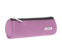 Comix - Astuccio Tombolino, Leggero e Compatto, Facile da Trasportare e Riporre nello Zaino o nella Borsa, Ideale per Scuola, Università e Lavoro, con Pratica Chiusura a Zip, 22x8Hx8 cm, Mauve