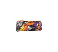 COMIX BRIGHT - Astuccio Scuola Rotondo Bright - Zombie Boy, Multicolore