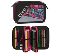 Comix Bright Hearts Girl Astuccio 3 Zip 72290Gi