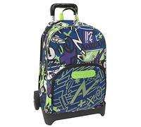 COMIX BRIGHT , Zaino Trolley Unisex Bambini E Ragazzi, Multicolore, Taglia unica