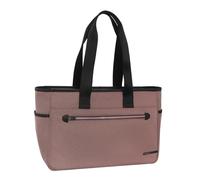 COMIX Campus - Shopper Porta PC, Tasca Imbottita per PC o Tablet 14'', Interno Organizzato, Tasca Frontale con Zip, 2 Tasche Laterali Aperte, Ideale per Lavoro e Tempo Libero, 38 x 26h x 13,5 cm, Rosa