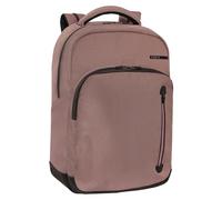 COMIX Campus Woman - Zaino con Tasca Imbottita Porta PC o Tablet 13'', Tasca Frontale con Zip, Tasca Antifurto e Fascia per Ancoraggio al Trolley, Spallacci Imbottiti e Regolabili, 29x40Hx16 cm, Rosa