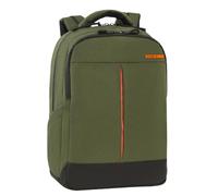 COMIX Campus, Zaino Porta PC con Tasca Imbottita per PC o Tablet 13'', Tasca Frontale, Tasca Antifurto, Fascia per Ancoraggio al Trolley, Spallacci Imbottiti Regolabili, Idea Regalo, 29x40Hx16cm