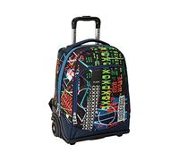 Comix Con Flash, Zaino Trolley Unisex Bambini E Ragazzi, Multicolore, Taglia Unica