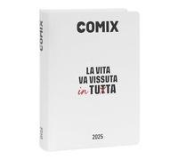DIARIO AGENDA COMIX 16 MESI STD WHITE