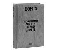 COMIX - Agenda Giornaliera 16 Mesi ( grigia ) - aa