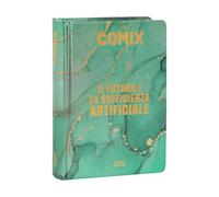 DIARIO AGENDA COMIX 16 MESI MINI FLUID MARBLE