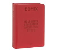 DIARIO AGENDA COMIX 16 MESI MINI DEEP RED