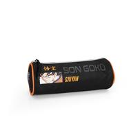 DRAGON BALL - Astuccio Scuola Ufficiale Dragon Ball, Astuccio Tombolino, Leggero e Compatto, Facile da Trasportare e Riporre nello Zaino, con Pratica Chiusura a Zip, 8 x 22 x 8 cm, Nero