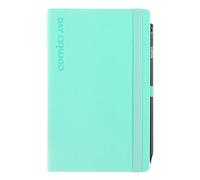 COMIX Large - Agenda 2026, 12 mesi, Giornaliera, Con Passante Elastico Porta Matita o Penna, Chiusura Con Elastico e Segnalibro, Matita COMIX Inclusa, Cm 13x21h Tiffany