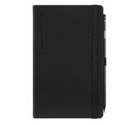 COMIX, Large - Agenda 2026 Settimanale 12 Mesi, Chiusura Con Elastico e Passante Elastico per Matita o Penna, Matita COMIX inclusa, Doppio Segnalibro - Cm 13x21h, Nero