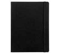 COMIX, Large Vertical - Agenda 2026 Settimanale 12 Mesi, Chiusura Con Elastico e Elastico Laterale Porta Penna/Matita, Doppio Segnalibro - Cm 19x25 - Black