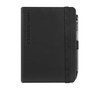 COMIX, Mignon - Agenda 2026 Giornaliera 12 Mesi, Chiusura Con Elastico e Passante Elastico per Matita o Penna, Matita COMIX Inclusa, Doppio Segnalibro - Cm 9x12,5, Nero