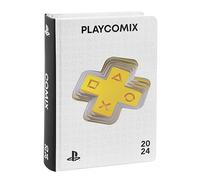COMIX, PlayComix - Agenda Giornaliera 2023 2024 16 Mesi Medium 12x16.5H cm, Agenda 2023 Giornaliera Fino a 2024 con Planner, Ideale come Diario Scuola con 576 Pagine + 16 Pagine Playstation - Grey