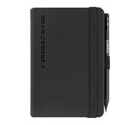 COMIX, Pocket - Agenda 2026 Settimanale 12 Mesi, Con Elastico e Passante Elastico per Matita o Penna, Inclusa Matita COMIX, Doppio Segnalibro - Cm 8x12h, Nero