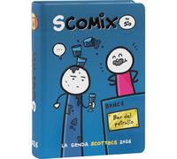 Comix Scomix Scottecs by Sio Diario Scuola Agenda 16mesi 2025/26 Giornaliera