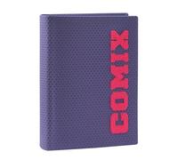 COMIX Special - Diario Giornaliero 16 Mesi 2024-2025 per Ragazzi e Ragazze, con Copertina Rigida, 576 Pagine a Colori e Simpatici Stickers, Ideale per le Scuole Medie o Superiori, 11x15,3H cm, Viola