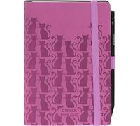 COMIX Special Medium - Agenda 2025, 12 mesi, Settimanale, Con Passante Elastico Porta Matita o Penna, Chiusura Con Elastico e Segnalibro, Matita COMIX Inclusa, Cm 10,7x15,9 Viola