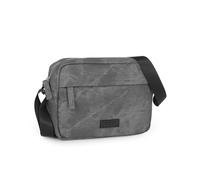 Comix Special - Tracollina con Ampia Tasca Centrale, Tasca frontale chiusa con Zip, Cinghia Regolabile, Ideale per il Tempo Libero, cm 21x15,5hx7, Grigio