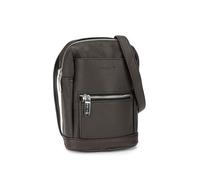 Comix U - Borsa Tracolla Piccola, Con Chiusura A Zip, Multifunzione: Porta chiavi, Smartphone, Cuffie, Cm 15x22,5hx5,5 - Marrone Scuro
