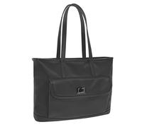 COMIX U - Business Bag Con Tracolla regolabile e Staccabile, Lavoro e Tempo Libero, Porta PC, interno orgnaizzato con tasche, Capiente Tasca Esterna, cm 33,5x26hx10, Black