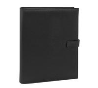COMIX U - Business Folder, Con Tasca Per Tablet, Slot Portacard, Portatelefono, Apppunti E Penne, Cm 23x28hx3,5, Aperto Cm 47,5x28h - Nero