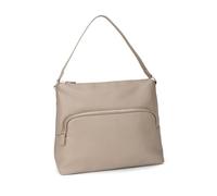 Comix U - Shoulder Bag, Porta PC O Tablet, Per Lavoro E Tempo Libero, In Ecopelle Granata, Chiusura Con Zip, Cm 35,5x30hx13 - Beige